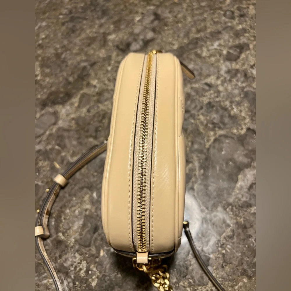 Tory Burch compact quilted